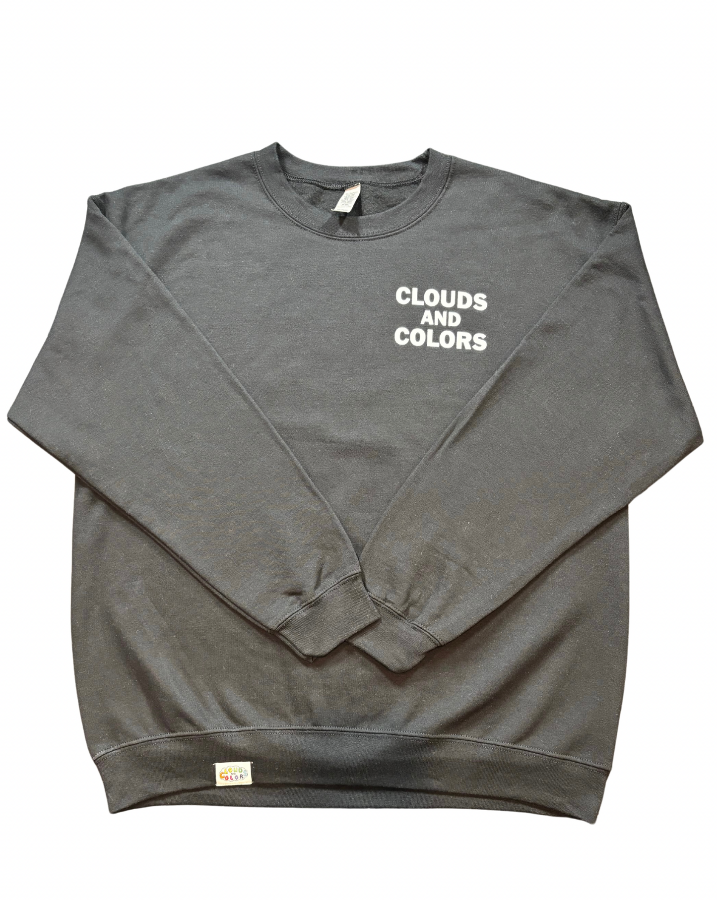 Clouds and Colors Crewneck - Black - Clouds and Colors Clothing