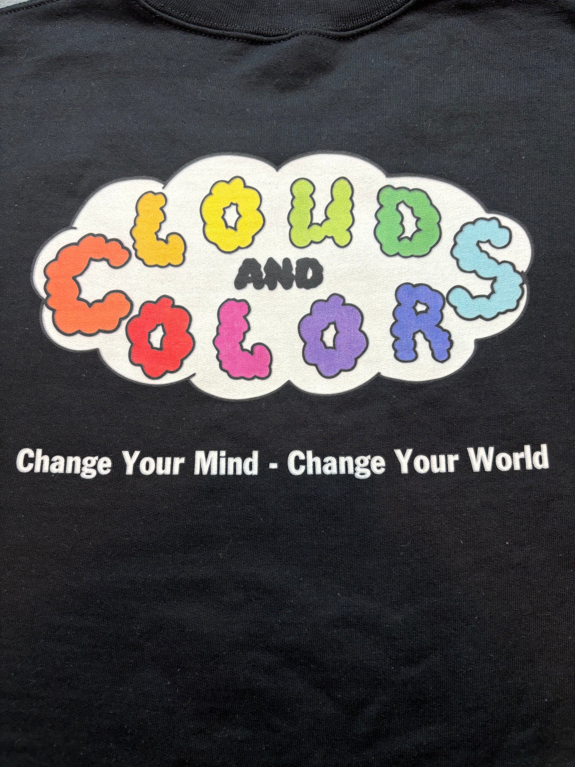 Clouds and Colors Crewneck - Black - Clouds and Colors Clothing