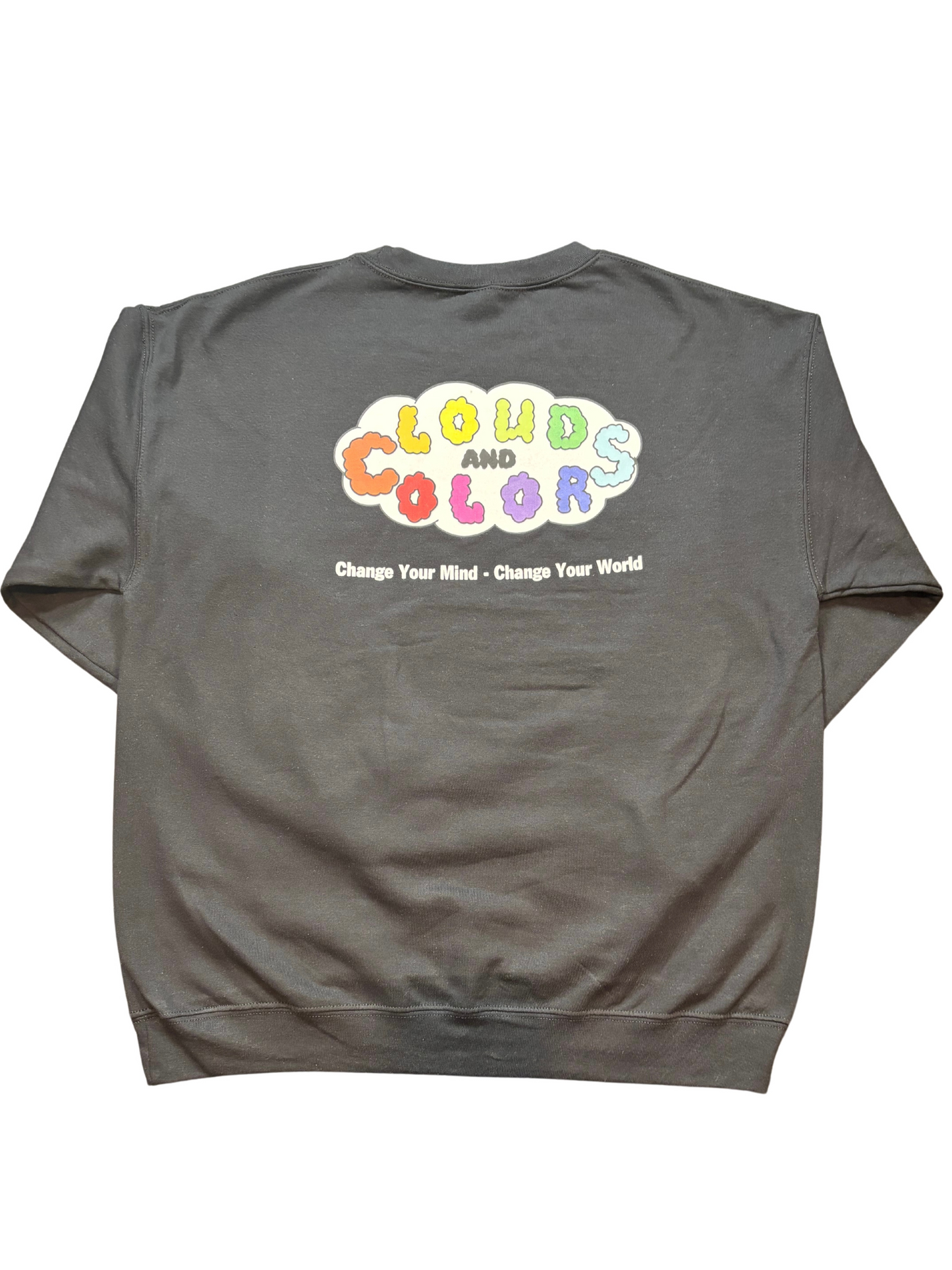 Clouds and Colors Crewneck - Black - Clouds and Colors Clothing